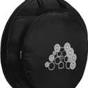 Tosnail 22" Cymbal Gig Bag with Carry Handle and Shoulder Straps - Great for Dust-proof Storage
