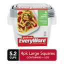 GadgetsGoodCook EveryWare™ Large Storage Container Set 4 pack