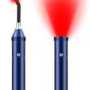 Red Light Therapy Device Rechargeable Infrared Light Wand for Body Pain Relief for Women Men Elders Dogs on Lips Mouth Nose Ear Hands Feet Knee Ankle Joint Muscle,Blue
