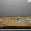 A Frame Chalkboard Sign, 40"x20" Extra Large Sidewalk Chalk Board, Wooden Standing ChalkBoards Set with Markers, Double-Sided Magnetic Blackboard for Cafs, Weddings, Party Guide, Brown