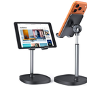 LISEN Cell Phone Stand Phone Holder for Desk Office Decor, Office Desk Accessories Women PC Gaming Essentials iPhone Stand Gadgets Men Gift for Father Fit OtterBox Case Switch iPad Air Tablet 410 in