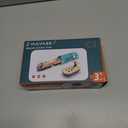 Electric Train for Wooden Track, Remote Control Train Toy, Motorized Train and Tunnel with Voice & Lights Effect, Battery Operated Locomotive Train Set Compatible with Thomas, Brio, Chuggington