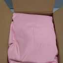HolidayIdeas Fitted Pink Tablecloths for 6 Foot Tables - 72 x 30 Inch - 2 Pack Rectangle Polyester Fabric Table Cover for Folding Table, Valentines Parties, Birthday, Trade Show