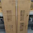 Art3d Drop Ceiling Tiles, 24x48in. White (12-Pack), Polyvinyl Chloride (PVC), Glue Down