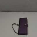 TwoHead for Samsung Galaxy S24 Ultra Wallet Case with Card Holder & Detachable Magnetic Phone Case for Galaxy S24 Ultra,PU Leather Shockproof Protective Phone Cover Wallet(6.8 in, Deep Purple)