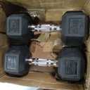 25 Lbs CAP Barbell Coated Dumbbell Weight