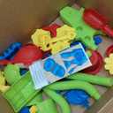 4 -Tier Kids Sand and Water Table for Toddlers - Outdoor Water Sand Play Table Toys for Boys Girls, Summer Splash Activity Sensory Table Party Birthday Gift for Kids 3-5 6-12