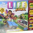 Hasbro Gaming The Game of Life Junior Board Game for Kids Ages 5 and Up,Game for 2-4 Players