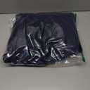 L'VOW Medieval Hooded Cloak Renaissance Cape with Ruffled Shawl Collar for Women Men Halloween Cosplay, Navy Blue, One Size