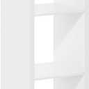 Furinno Cubicle Open Back Decorative Cube Storage Organizer, 3-Cube, White