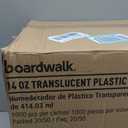 Boardwalk Plastic Cold Cups, 14oz, Translucent, 1000ct