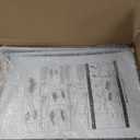 Kitstorack Under Sink Organizer, 2 Tier Under the Sink Storage, Slide out Pull out Cabinet Organizer Shelf, Metal Sliding Drawer for Kitchen Bathroom Pantry Closet Organization Rack, White, 1 Pack