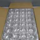 Hedume 7 Pack Cupcake Containers, 24 Counts Stackable Plastic Cupcake Boxes with Detachable Lid Perfect for Cupcakes, Muffin, BPA-free