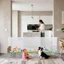 Retractable Baby Gate & Dog Gate -Extends to 120" Wide, 33" Tall