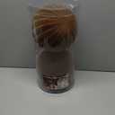 LANGXUN 2 Pcs 8 Inch Extra Large Velvet Christmas Ball Ornaments - Shatterproof Hanging Christmas Tree Decorations for Xmas Holiday Party Wedding Home Decor (Coffee Brown)