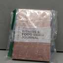 Clever Fox Fitness & Food Journal  Nutrition & Workout Planner for Women & Men  Diet & Gym Exercise Log Book with Calendars, Diet & Training Trackers - Undated, A5 Size, Hardcover (Rose Gold)