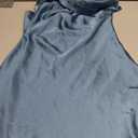 HYPERFIRE Women's Elegant Strapless Tube Cut Out Back Mini Dress Summer Cocktail Dresses, Medium, Sky Blue