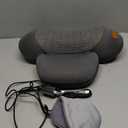 Neck Massager, 2025 Upgrade 3-in-1 Neck Massager Pillow Hump for Shoulder, Deep Tissue with Heating and Traction Function, Memory Foam Pillows for Sleep Aid and Relaxation(Dark Gray)