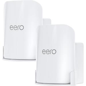 XLTTYWL erro Pro 7 Wall Mount Kit, erro 7 Pro Outlet Mount Bracket Optimize Space&Cable Management Accessories erro Pro 7 Compatible with erros Pro 7 Tri-Band Mesh Wi-Fi 7 Router (White, 2 Pack)