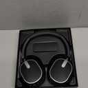 Active Noise Cancelling Headphones,120H Playtime Bluetooth 6.0 Wireless Headphones with Power Display & 6-Mic ENC Calls, 360 Spatial Audio Over Ear Headphones Foldable Headset for Travel Office Game (Black)