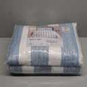 King Coastal Quilt Bedding Set, Summer Coastal Quilt with Shams, Beach 3-Piece Reversible All Season Bedspread Quilt Set. Lightweight Nautical Quilted Coverlet. Casco Bay Collection, Blue.