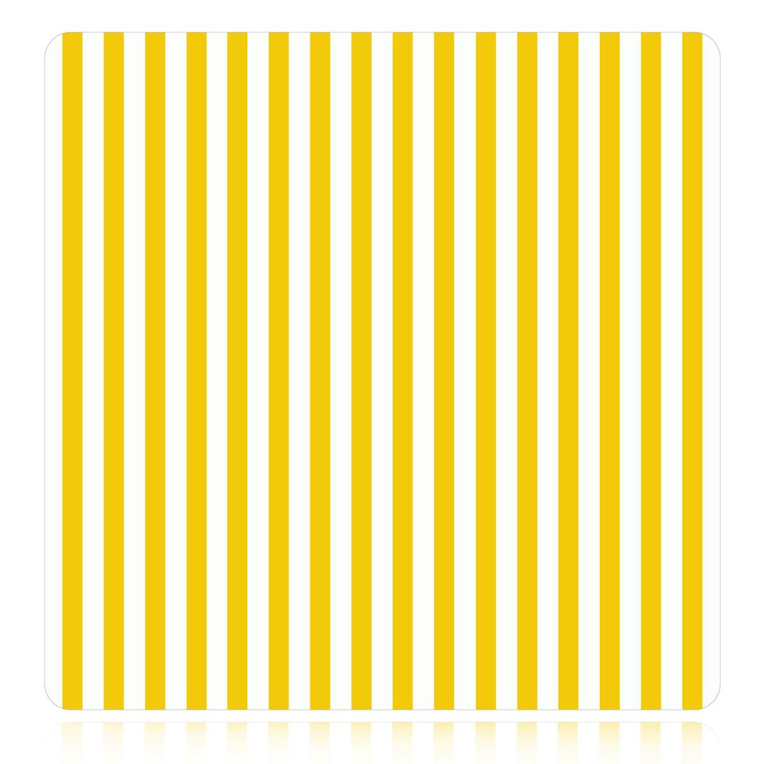 Drydiet Mahjong Mat for Table 31.5 x 31.5 Inch American Mahjong Mat with Carrying Bag, Non-Slip Noise Reduction Table Item for Family Poker Domino Board Game Night & Party Use(Yellow Striped)
