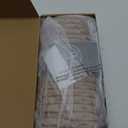 WdFour Headrest Memory Pillow, Support Cushions for Neck, Back or Foot for Sofas, Recliners, Office Chairs, Massage Chairs for Neck Pain Relief and Cervical Support(Khaki, 13" Wx2.7 D).