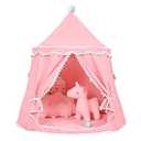 osperfinds Kids Play Tent, Kids Castle with Carry Bag, Kids Playhouse for Kids Ages 3-8, Portable Children Game Tent, Toddler Tent for Kids Indoor/ Outdoor (Pink)