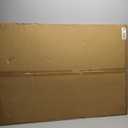 Large Magnetic Bulletin Board 43 x 31 Inch for Wall,Rustic Framed Cork Board with Linen for Home Office School,with 4 Push pins, 4 Magnets (Brown)