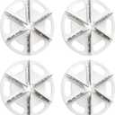 Electrolux Fabric Shaver Replacement Blades, 4-Pack, High Qulity 6-Leaf Blades for Safe and Efficient Lint and Pill Removal, Only Compatible with Electrolux Rechargeable Lint Remover
