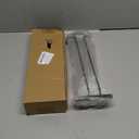 2 Pack Black Wine Glass Rack, 14 Inch Under Cabinet Stemware Holder, Wall Mounted Iron Wine Glass Hanging Rack for Shelf, Kitchen, Bar, Wine Cellar Storage, Organizer, Display