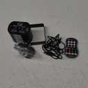 DJ Disco Stage Party Lights, LED Sound Activated Laser Light RGB Flash Strobe Projector with Remote Control for Christmas Halloween Decorations Karaoke Pub KTV Bar Dance Gift Birthday Wedding (USB Powered)