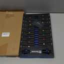 Facoow 6 Impact Nut Drivers Set Magnetic, 18pcs Color Coded SAE & Metric Impact Nut Drivers, Extra Long Nut Drivers for Impact Drills, Impact Sockets Adapters (1/2" & 3/8") Impact Wrenches