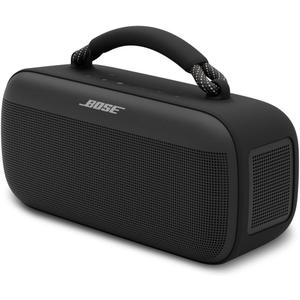 Bose SoundLink Max Bluetooth Speaker - Portable Wireless Party Speaker, IP67 Waterproof, Rope Handle, Up to 20 Hours of Playtime, USB-C, Built-in 3.5mm AUX Input, Black