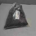 Dynamene Charcoal Grey Hook Free Waffle Shower Curtain & Snap Liner,72x87