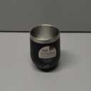 Oggi Cheers Insulated Wine Tumbler, 12-Ounce, Black (8145.3)