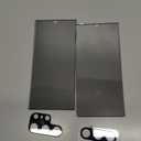 [2+2 Pack] Galaxy S23 Ultra Privacy Screen Protector, 9H Tempered Glass, Ultrasonic Fingerprint Support, 3D Curved, HD Clear Anti-Spy Film for Samsung S23 Ultra 5G Glass Screen Protector