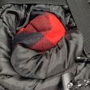 Flannel Sleeping Bag Cold Weather for Adults XL Camping Cotton Sleeping Bag 4 Season Big and Tall, Waterproof with Compression Sack (Black -Blue (6.6lbs))