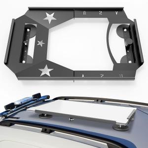 Starlink Gen 3 Flat Mount Kit, Starlink Standard Dish Magnetic Quick Release Roof Mount Kit for RV, Vans, Boat, Overlanding