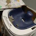 Ingenuity Baby Base 2-in-1 Booster Feeding and Floor Seat with Self-Storing Tray - Slate