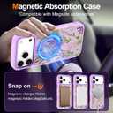 Magnetic for iPhone 17 Pro Case (2025), [Military Grade Drop Protection] [Compatible with MagSafe] Shockproof Slim Translucent Matte Anti-Slip Women Girls Men Phone Cover, Light Purple