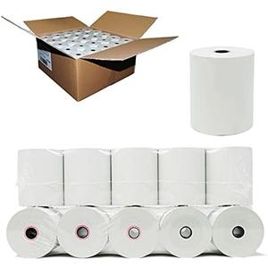 (50 Rolls - 48 GSM) 3 1/8 x 230 Thermal Paper Receipt Rolls fits all Clover POS Cash Register Printers, Star Micronics SCP700 TSP100 TSP300 TSP400 (50 Rolls - 48 GSM) 3 1/8 x 230 Thermal Paper Receipt Rolls fits all Clover POS Cash Register Printers, Star Micronics SCP700 TSP100 TSP300 TSP400