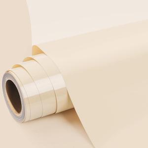 2 x GIRAFVINYL Cream Heat Transfer Vinyl 12" X 5 FT Beige Iron on Vinyl for Clothes and Fabric, Easy to Weed Skin Color HTV Compatible with Vinyl Cutter