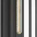 Jericho 28" High Black Modern Farmhouse Outdoor Wall Light Fixture