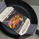 Merten & Storck Pre-Seasoned Carbon Steel 10 Frying Pan Skillet, Use on Induction, Stove and Grill, Durable, Even-Heating, for Searing, Grilling, Oven Use, and Campfire, Indoor/Outdoor (Black)