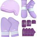 SuzziPad Chemo Gloves and Socks for Neuropathy, Cold Caps for Chemotherapy, Ideal for The Discomfort of Head, Hand, Feet, L
