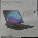 ESR for iPad Air 11 Inch Case with Keyboard M4/M3/M2 (2026/2025/2024) & iPad Pro 11/Air 5th/4th Gen Keyboard, Easy-Set Magnetic Stand, Portrait/Raised Modes, with Removable Protective Case, White