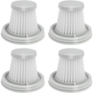 Vacuum Filters Fit For Fanttik V8 Series, Fit For Fanttik Slim V8 Apex/Slim V8 Mate / V8 Apex / V8 Mate, Fit For Fanttik Slim V10 Mate Cordless Car Vacuum Cleaner(4)