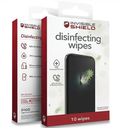 InvisibleShield Disinfecting Wipes for Electronic Devices, Spun Fiber, 3 x 3, 5/Pack