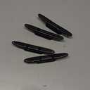 Nylon Boat Cleats Black, 4"/5"/6"/8", Marine Grade Dock Cleats for Rope, Kayak, Mooring, Canoe, Maritime Decor, Tie Down